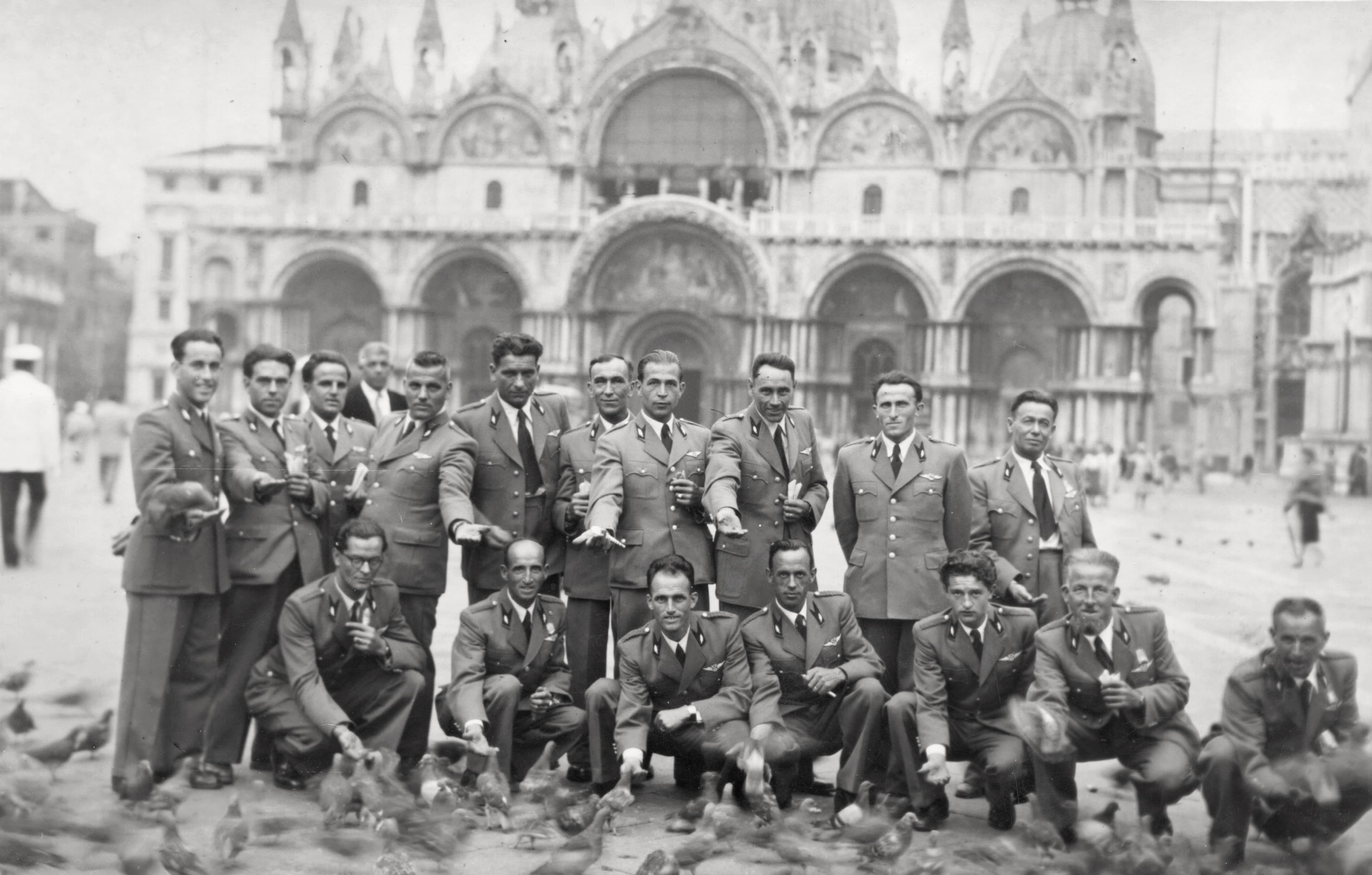 Filarmonica Comunale Poschiavo nel 1951 a Venezia