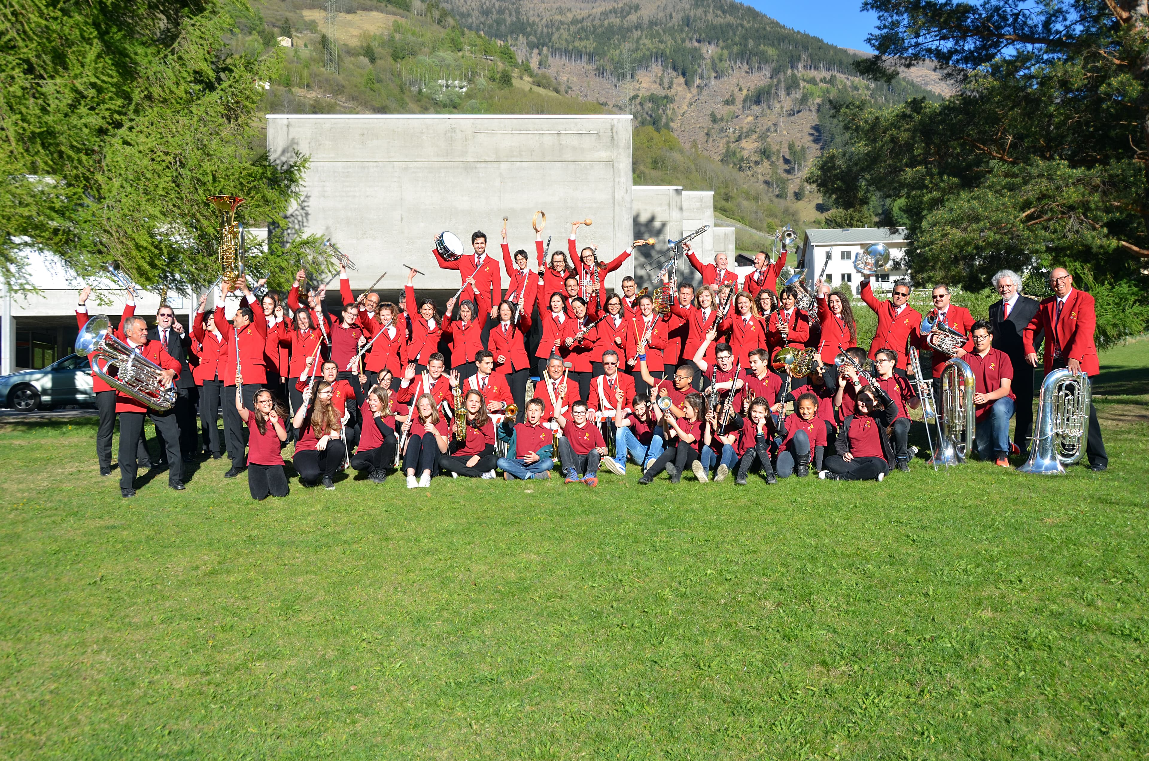 L'orchestra in concerto